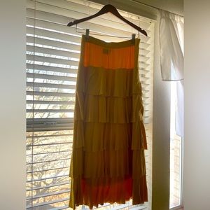 Dainty jewells ruffle skirt